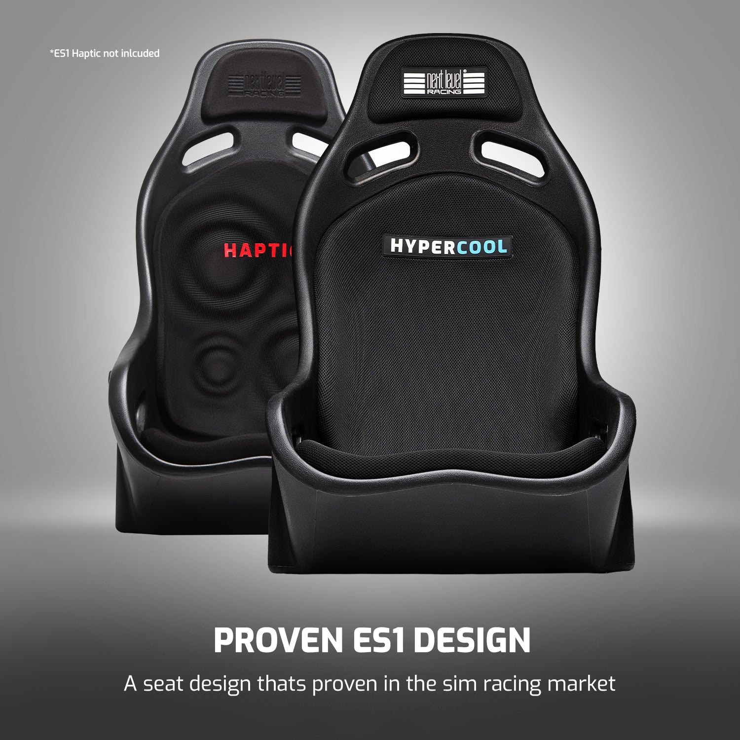 ES1 HYPERCOOL Ventilated Sim Racing Seat