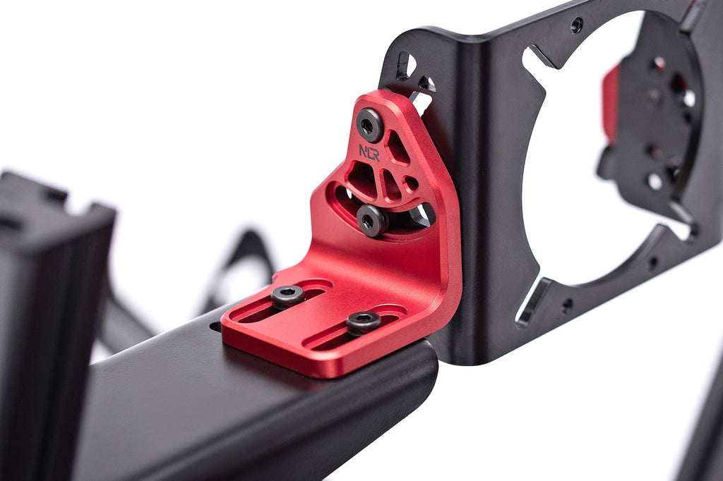 F-GT Elite Formula & GT Racing Simulator Cockpit- Side and Front Mount Edition