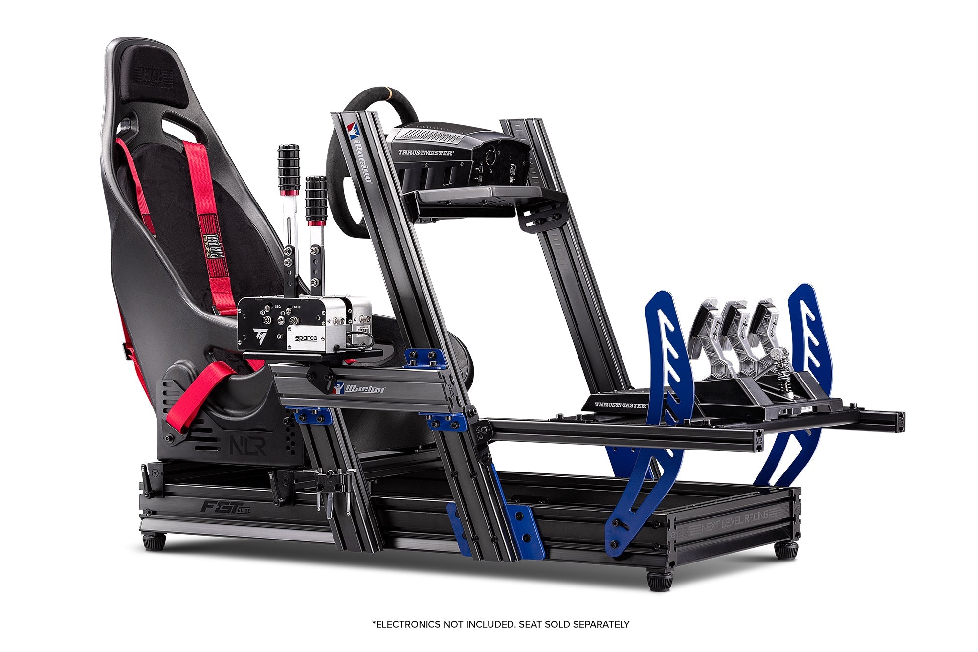 F-GT Elite Formula and GT Racing Simulator Cockpit iRacing Edition