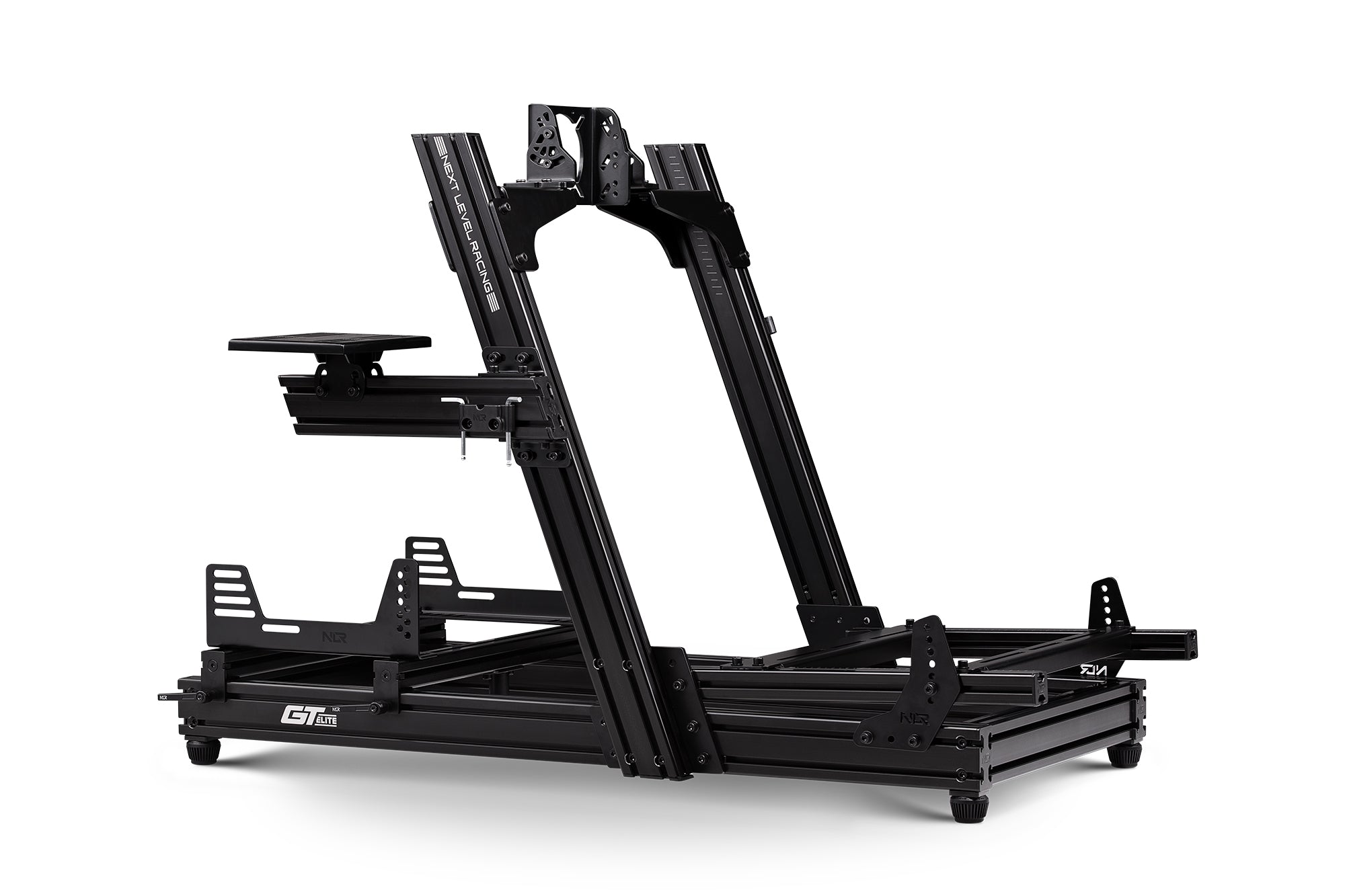 GTElite Aluminium Simulator Cockpit - Front and Side Mount Edition