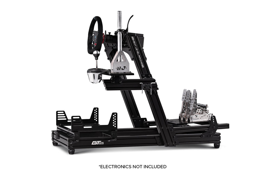 GTElite Aluminium Simulator Cockpit - Front and Side Mount Edition