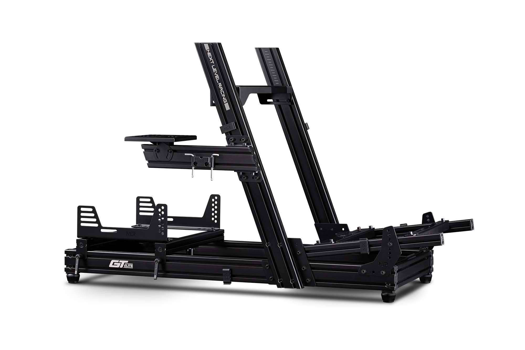 GTElite Aluminium Simulator Cockpit - Wheel Plate Edition