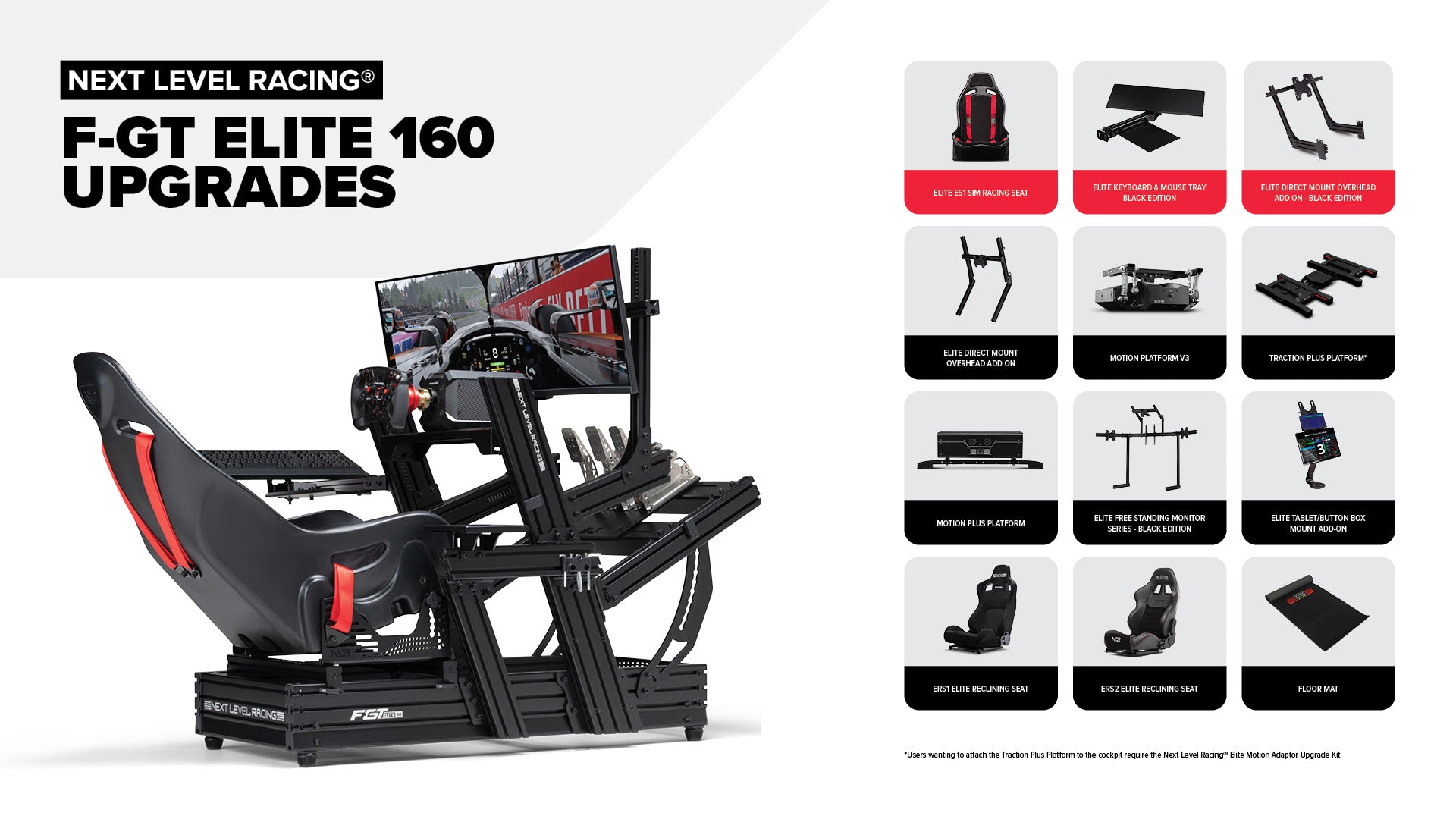 F-GT Elite 160 Wheel Plate Edition